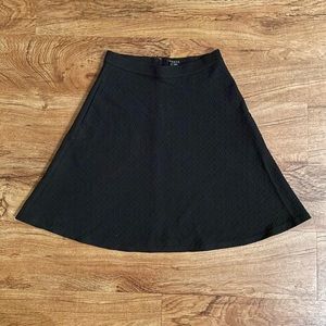 Theory Black Swing Skirt